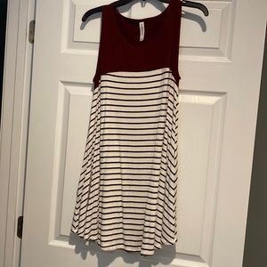Zenana premium, Burgundy tunic, never worn